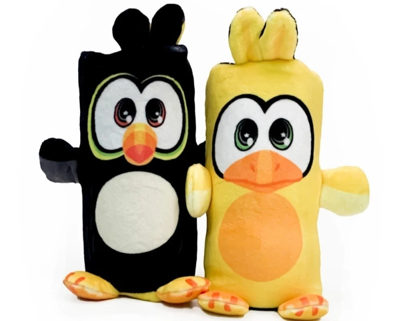 E-shop Maskot Dublusie - obojstranný tukan/kačica