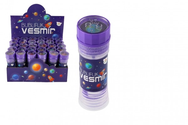 E-shop Teddies Bublifuk Vesmír 50ml 11cm mix druhov