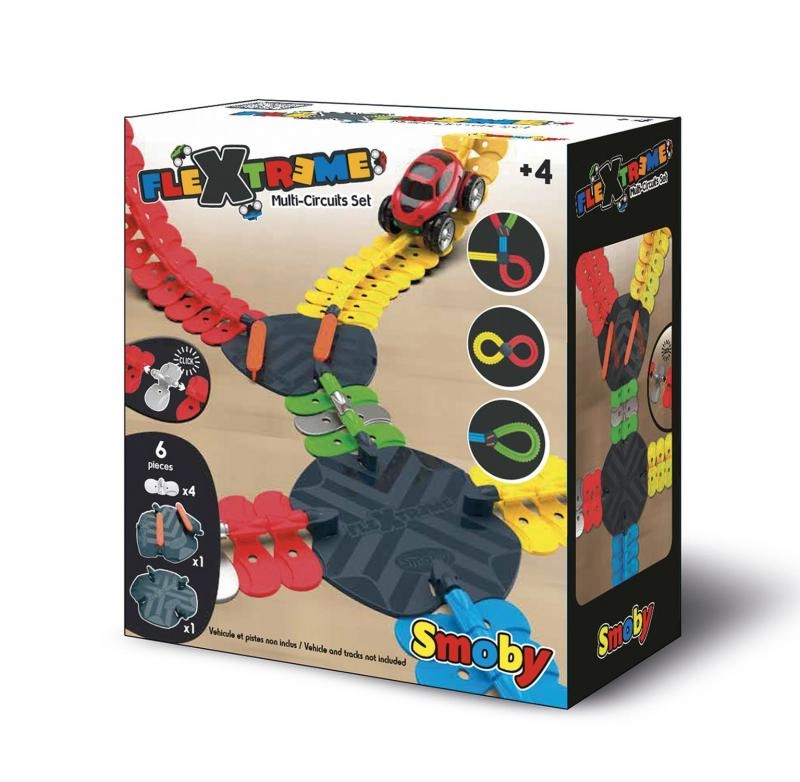 E-shop Smoby FleXtreme set križovatka a výhybka
