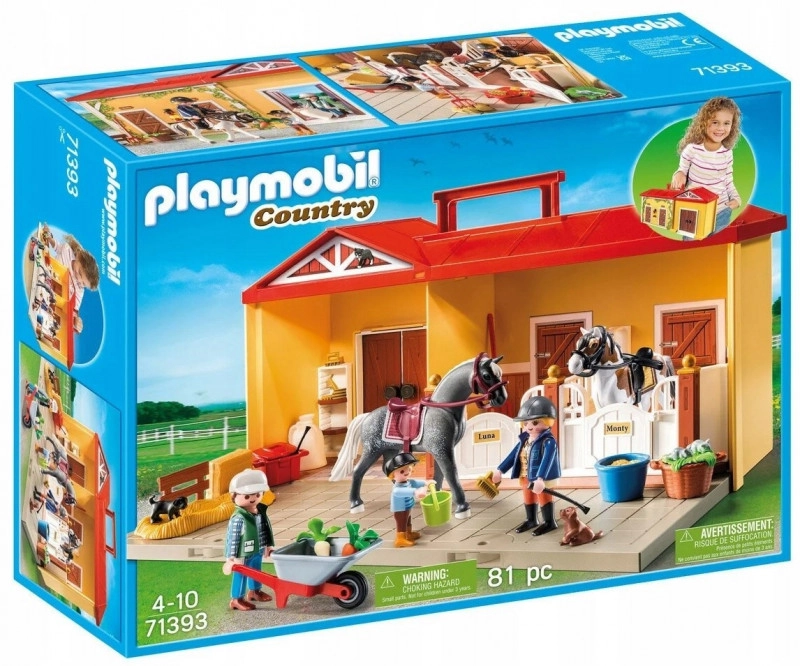 Playmobil 71393 Přenosná stáj