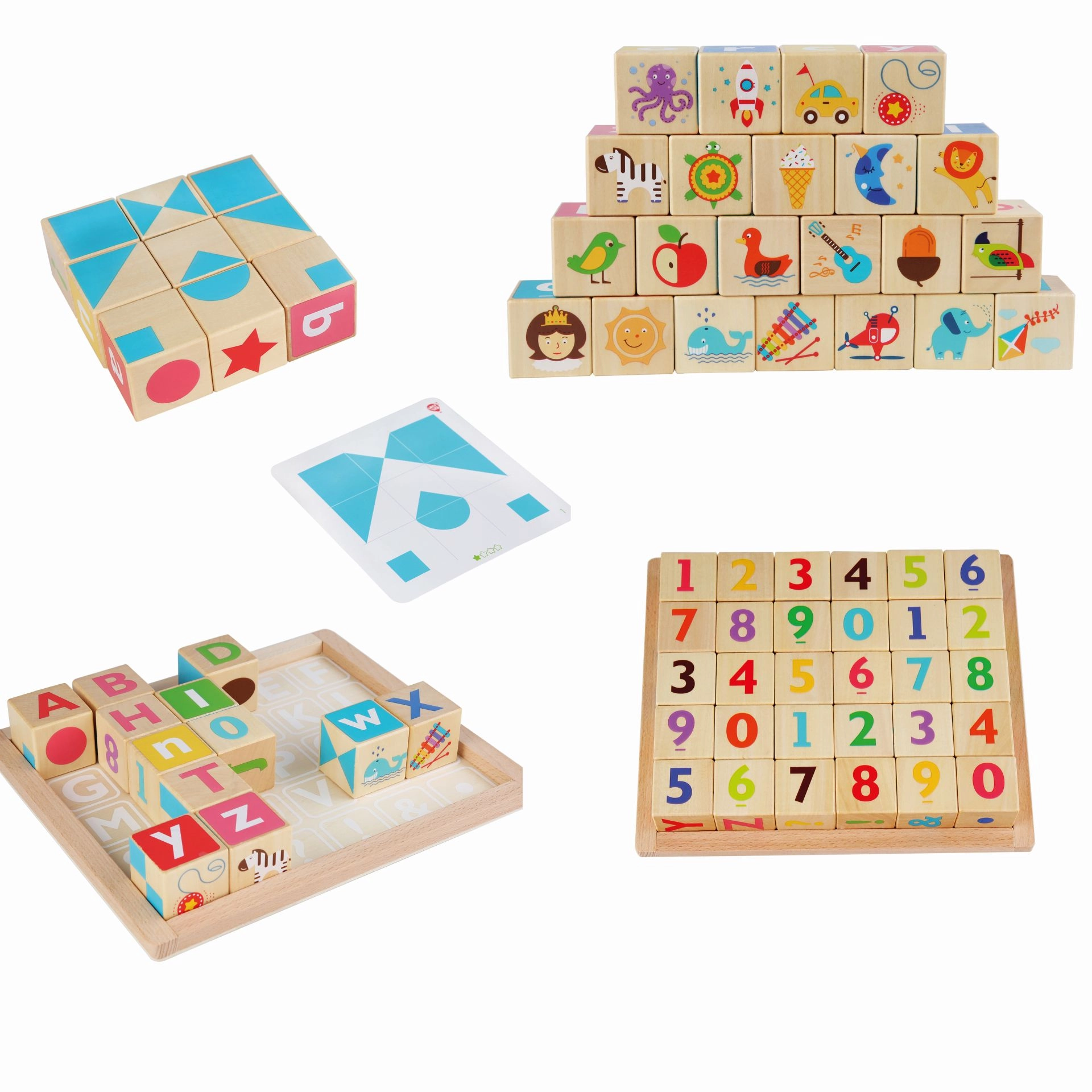 E-shop Lucy & Leo inteligentné kocky anglická abeceda LL262