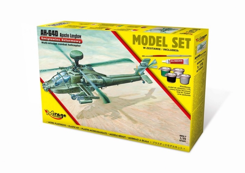 E-shop Modelová sada AH-64D Apache Longbow [americký útočný vrtuľník].