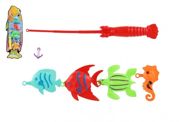 E-shop Teddies Hra ryby, rybár s prútom