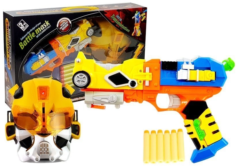 E-shop shumee Maska penového robota na šípky 2v1