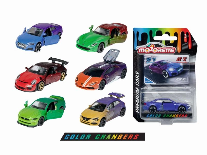 E-shop Majorette Color Changers Ford Mustang GT meniace farbu