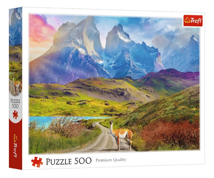 Puzzle 500 dielikov Lama v Patagónii