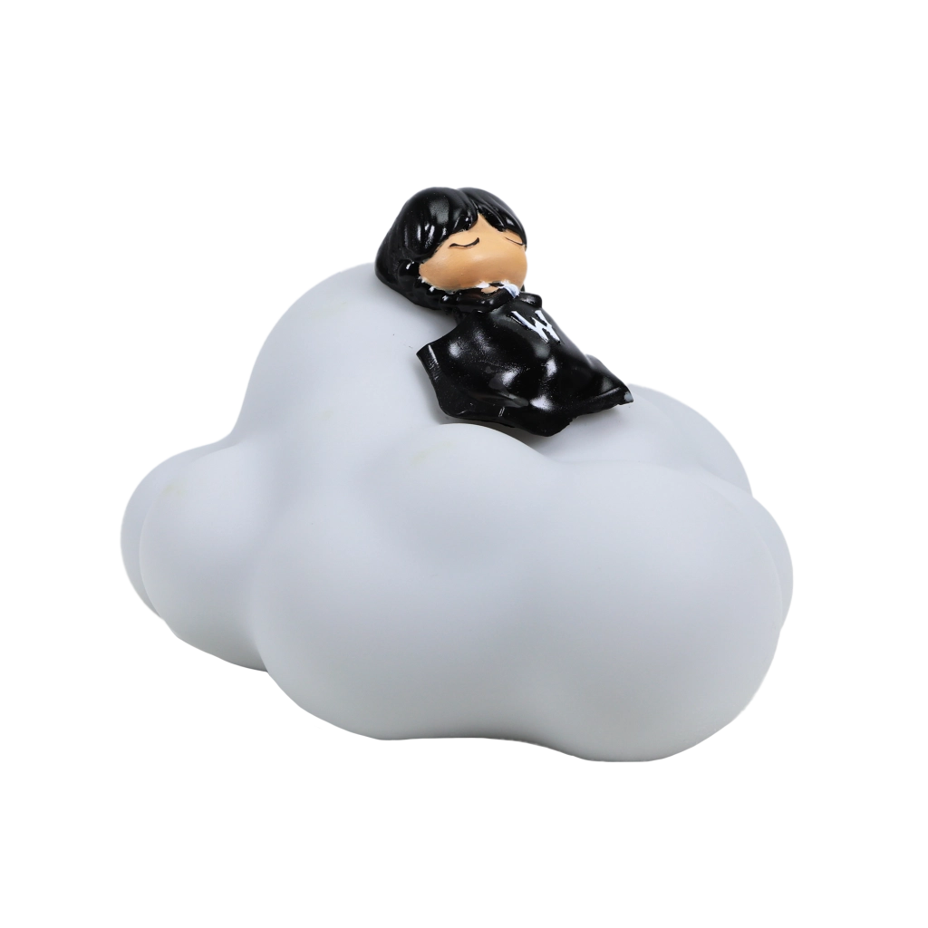 Stolová lampa Wednesday v tvare obláčika s USB napájaním