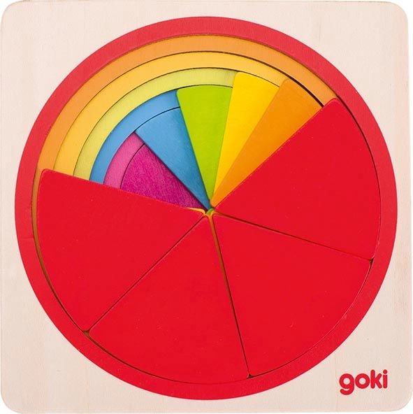 E-shop Goki puzzle kruh zlomky