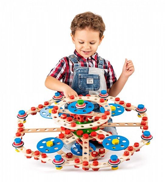 E-shop Woody Montážní drevená stavebnice Engineer
