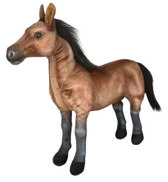 E-shop Plyšový arabský kôň 55 cm