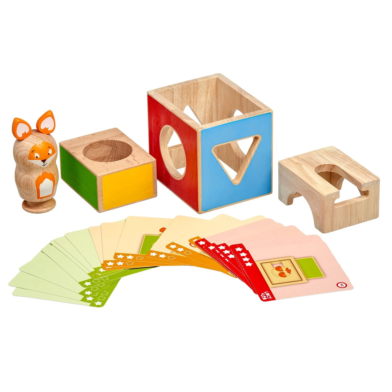 E-shop Lucy & Leo 231 Mazaná líška hra s predlohami