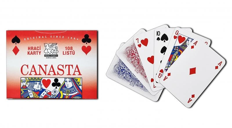 Rummy Canasta hracie karty