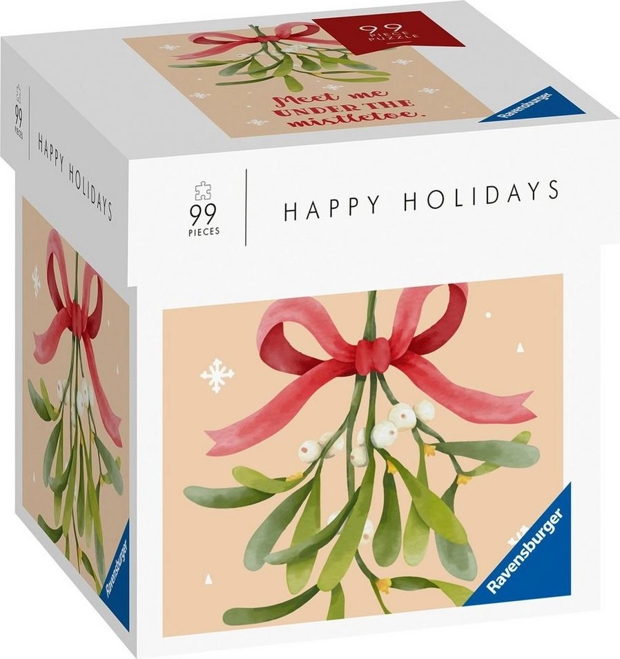 E-shop RAVENSBURGER Puzzle Happy Holidays: Stretnime sa pod imolou 99 dielikov