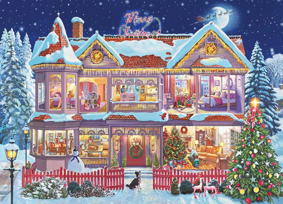 E-shop Eurographics Steve Crisp Getting Ready Christmas 1000 dielov