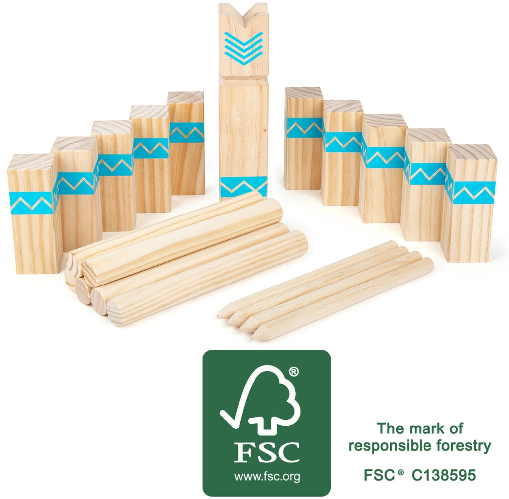 E-shop Small Foot Vikingské kostky Kubb