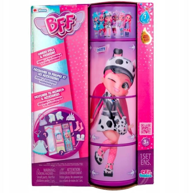 Bábika Cry Babies BFF Dotty