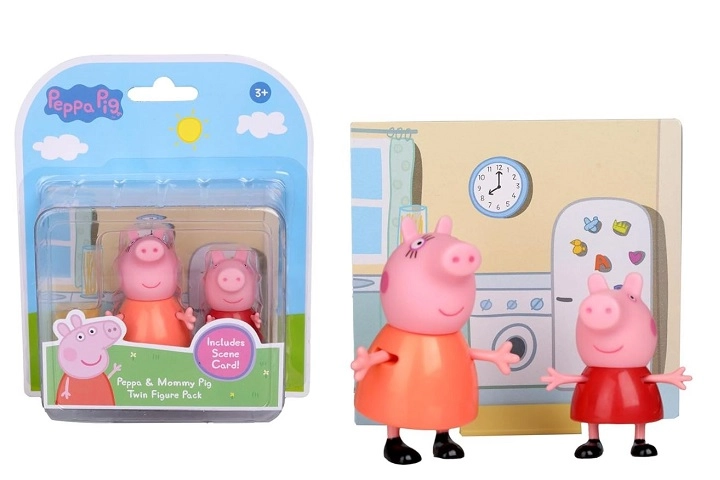 Figúrky Peppa Pig – Peppa a mamička (2 ks)