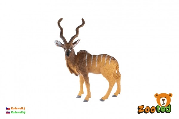 E-shop Figúrka veľkého kudu 14 cm – realistická plastová antilopa