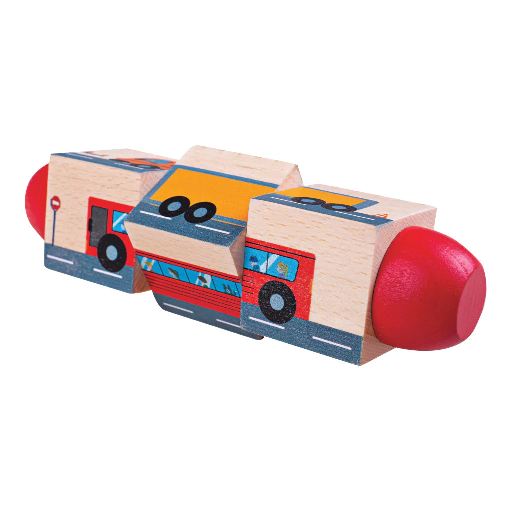 Motorický valec – doprava Bigjigs Toys