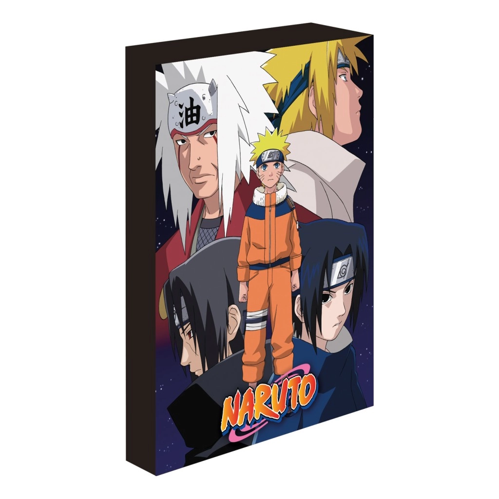 E-shop Obraz LED svietiace 30x40 cm, Naruto