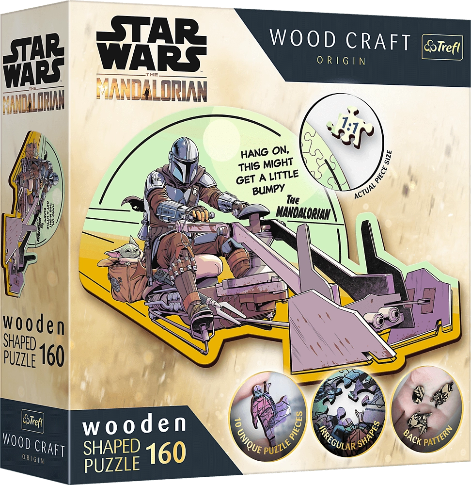 E-shop TREFL Wood Craft Origin The Mandalorian Setkání 160 dielov