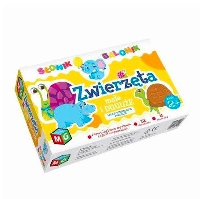 E-shop Vzdelávacie puzzle Zvieratá malé a veľké