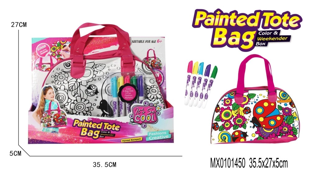 E-shop Alltoys Kabelka na vymaľovanie Weekender