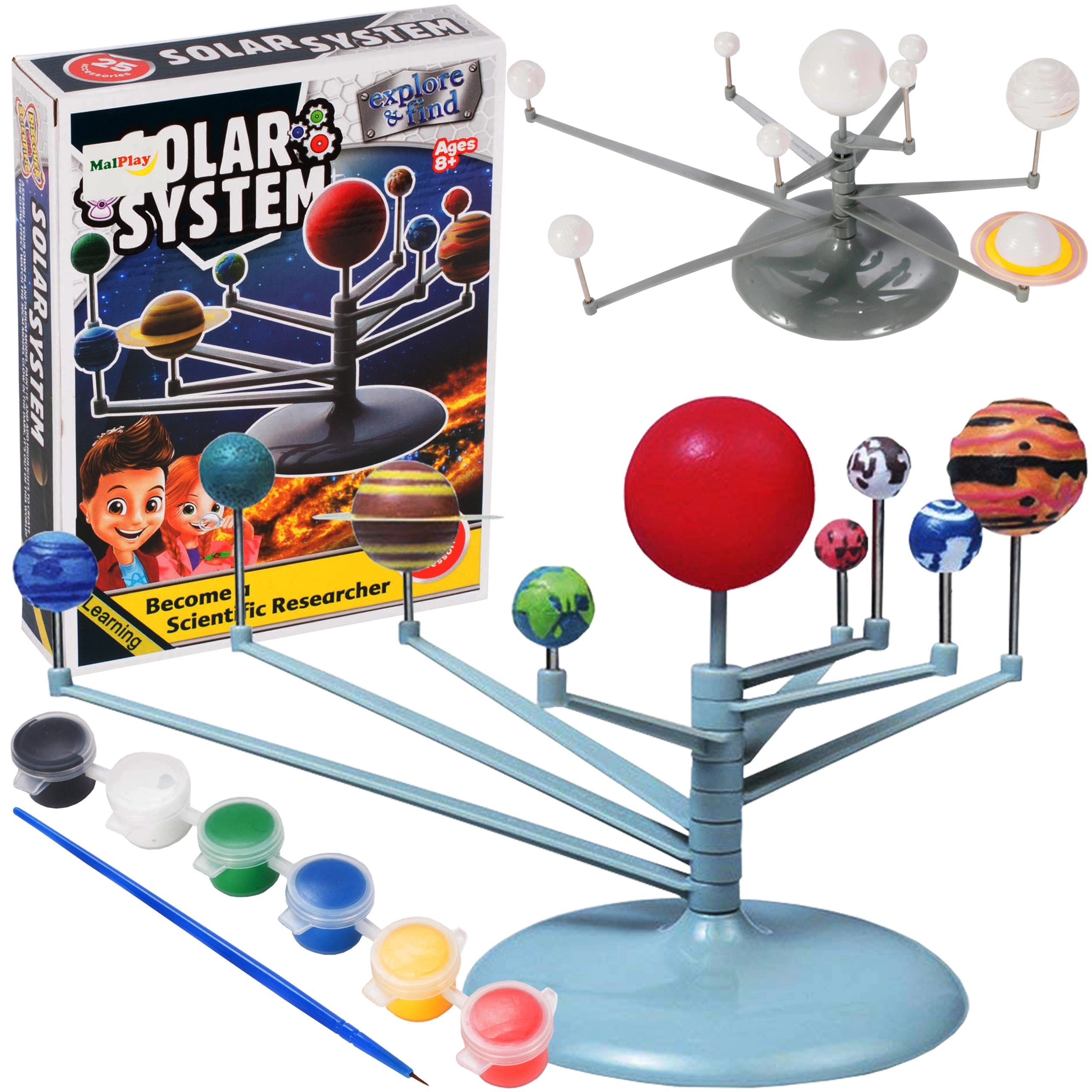 Slnečná sústava – planetárium DIY pre deti