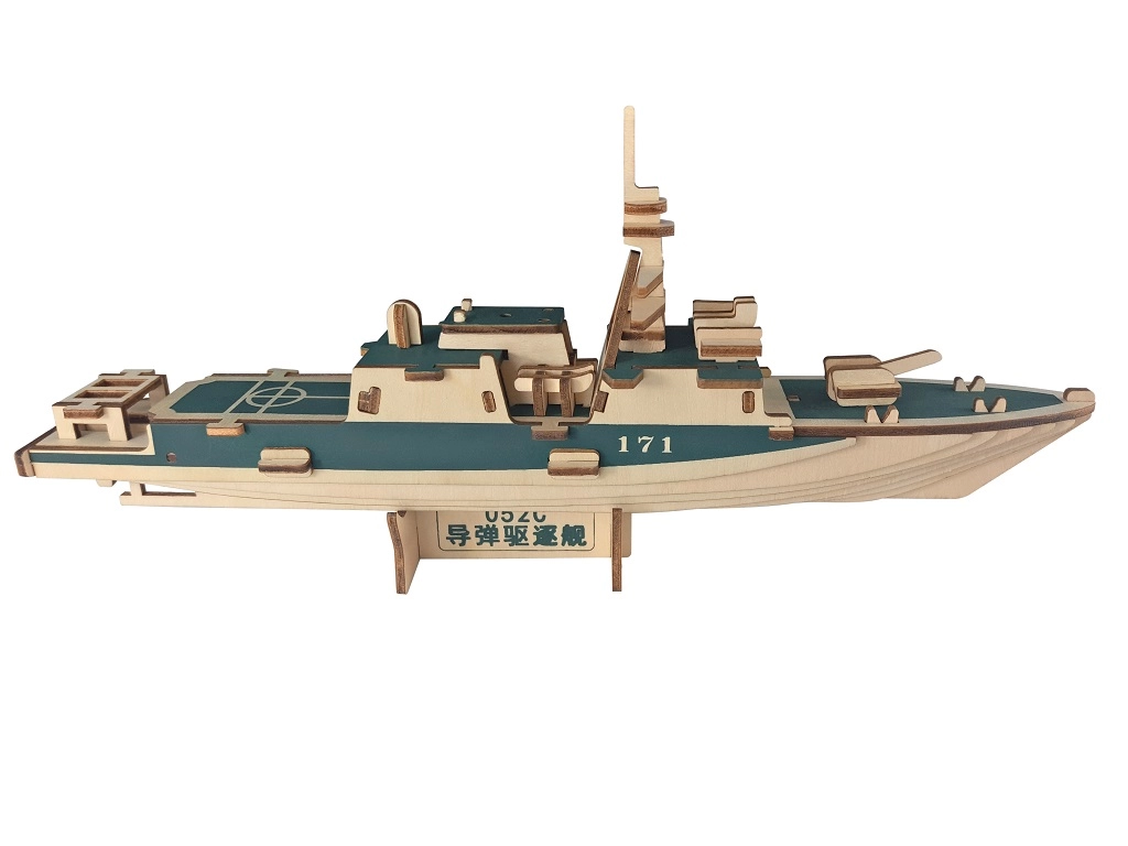 E-shop Drevené 3D puzzle Torpédoborec