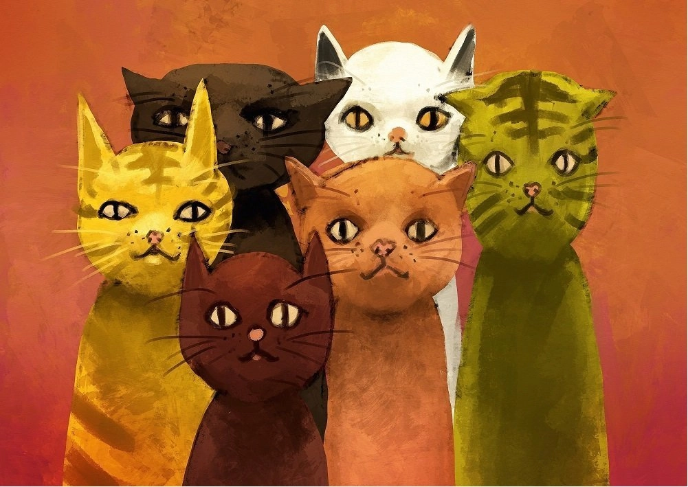 E-shop Art Cats Set 500 dielov