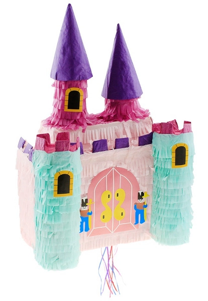 E-shop Pinata zámok pre princezné so stuhami na ťahanie