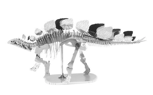 E-shop Metal Earth Luxusná oceľová stavebnica Stegosaurus
