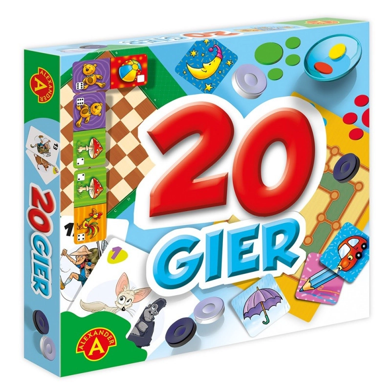 E-shop Alexander zábavná sada 20 hier pre celú rodinu