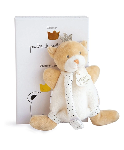 E-shop DouDou et Compagnie Paris Macko držiak na dudlík 15 cm DC3512
