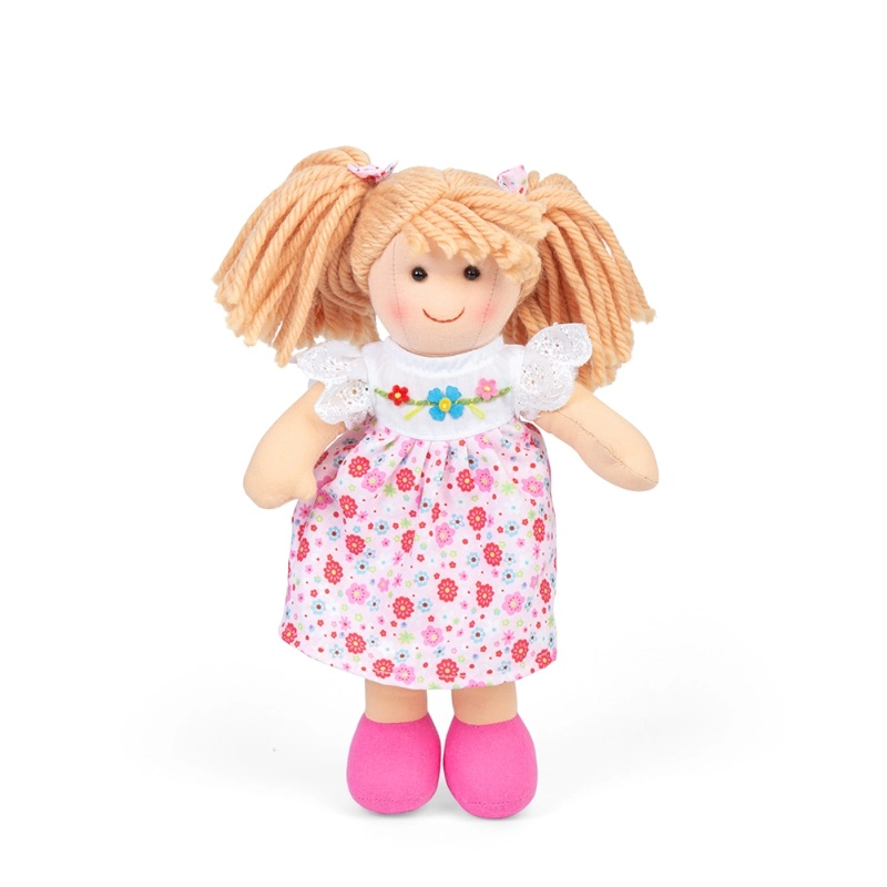 E-shop Bigjigs Toys Látková Georgia malá 25 cm