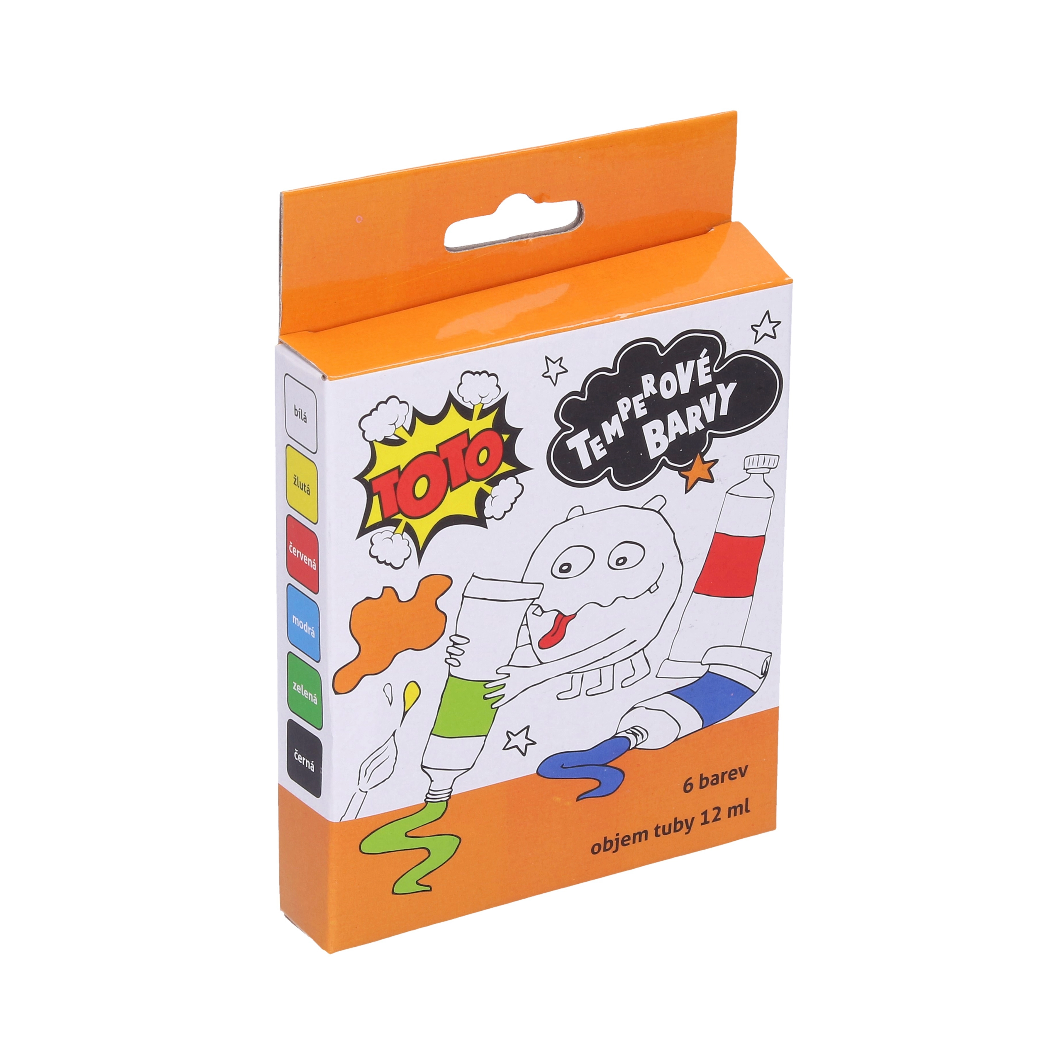 E-shop TOTO Temperové farby 6ks - kov WKW881271