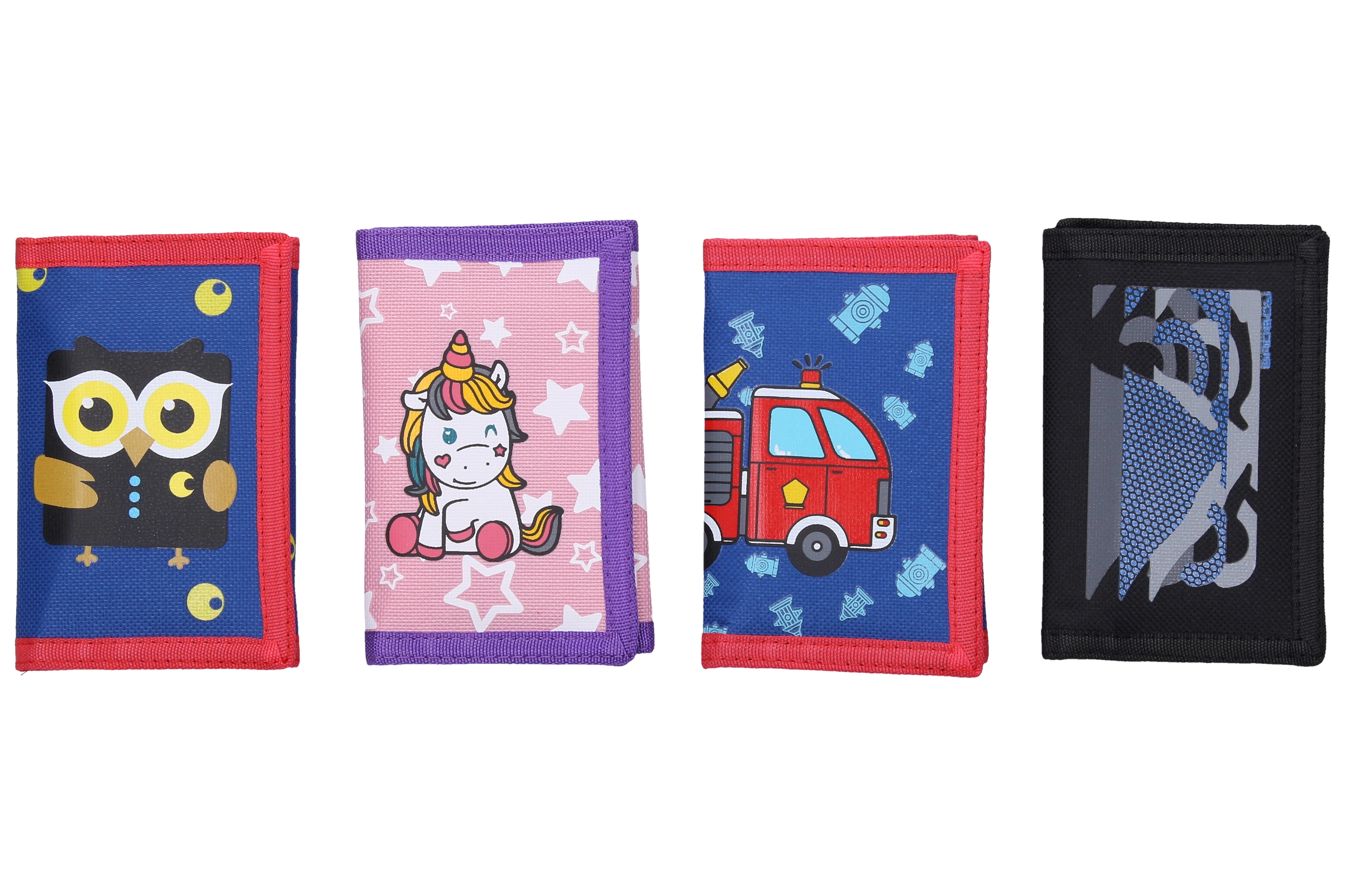 E-shop Peněženka 12,5x25 cm MIX suchý zips