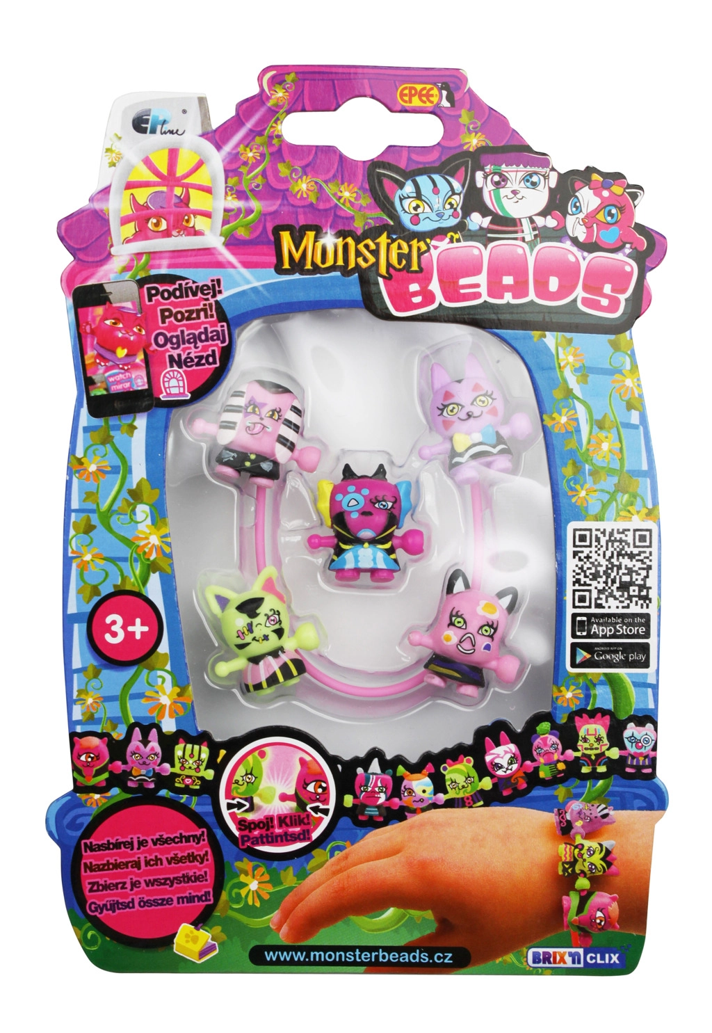 E-shop Monster Cool Pack – príšerky, sada 6 ks