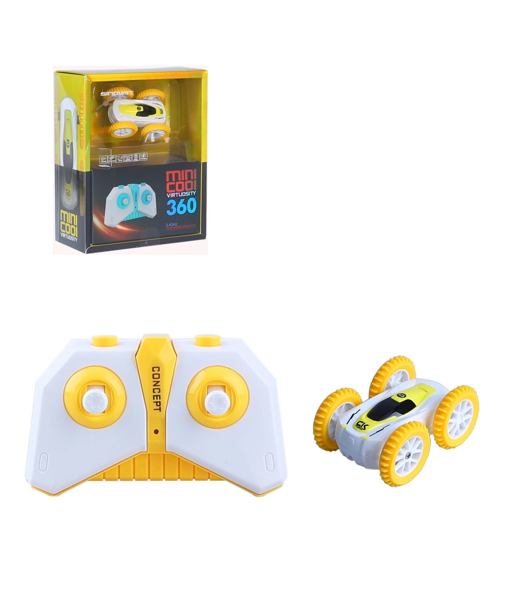 E-shop Kaskadérske RC auto mini žlté