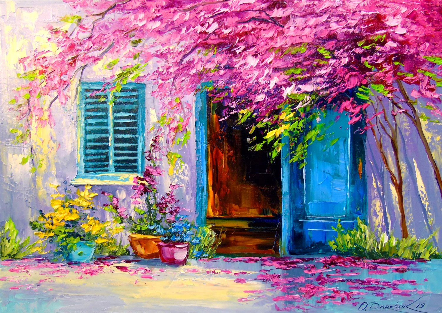 E-shop Enjoy Blooming Courtyard 1000 dielov