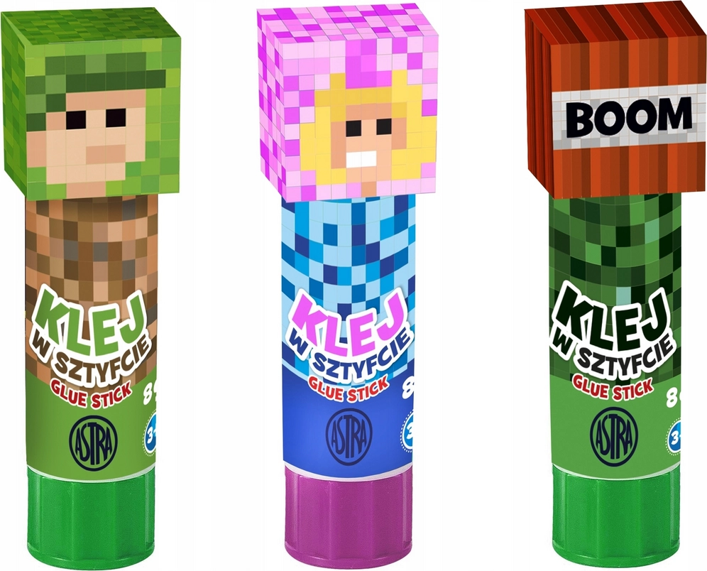 E-shop MINECRAFT Tyčinkové lepidlo 3D 8 g