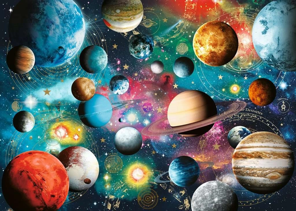 E-shop Puzzle Vesmír XXL 500 dielikov Ravensburger