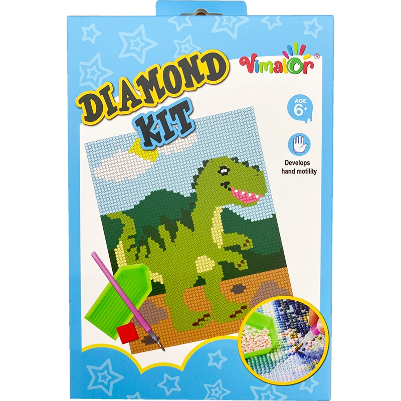 E-shop Diamantové maľovanie BABY Dino – kreatívna sada pre deti