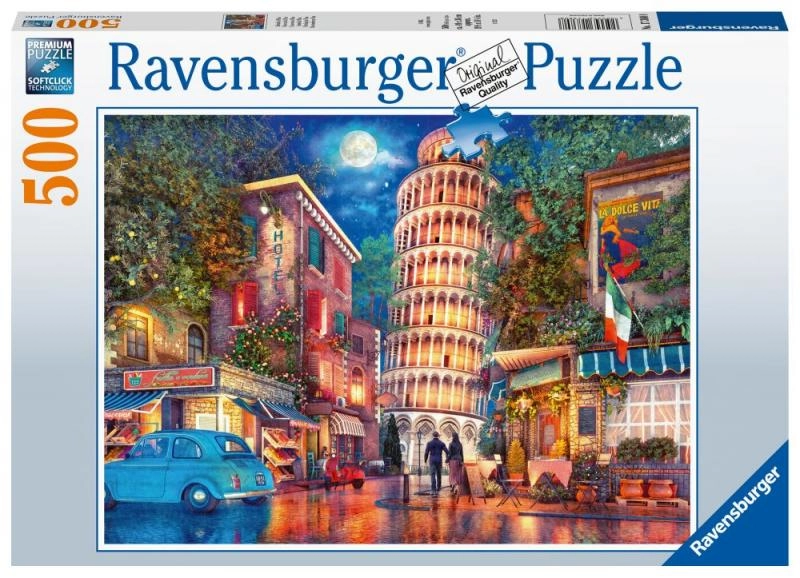 E-shop Uličky v Pise – puzzle 500 dielikov RAVENSBURGER