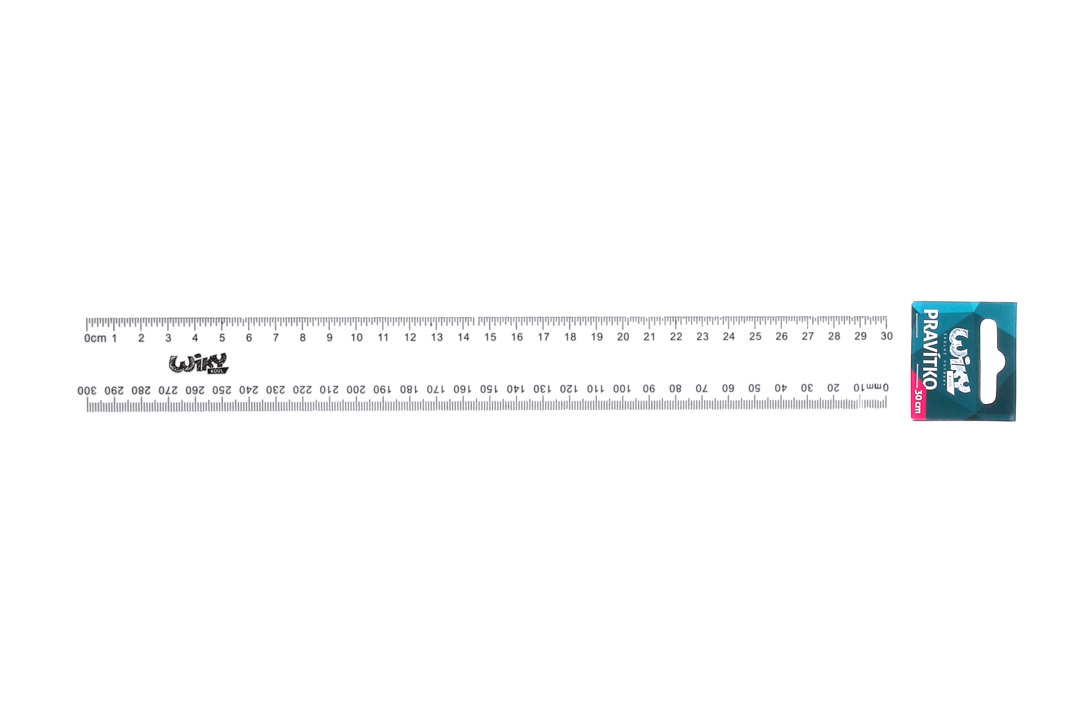 E-shop Priehľadné pravítko 30 cm
