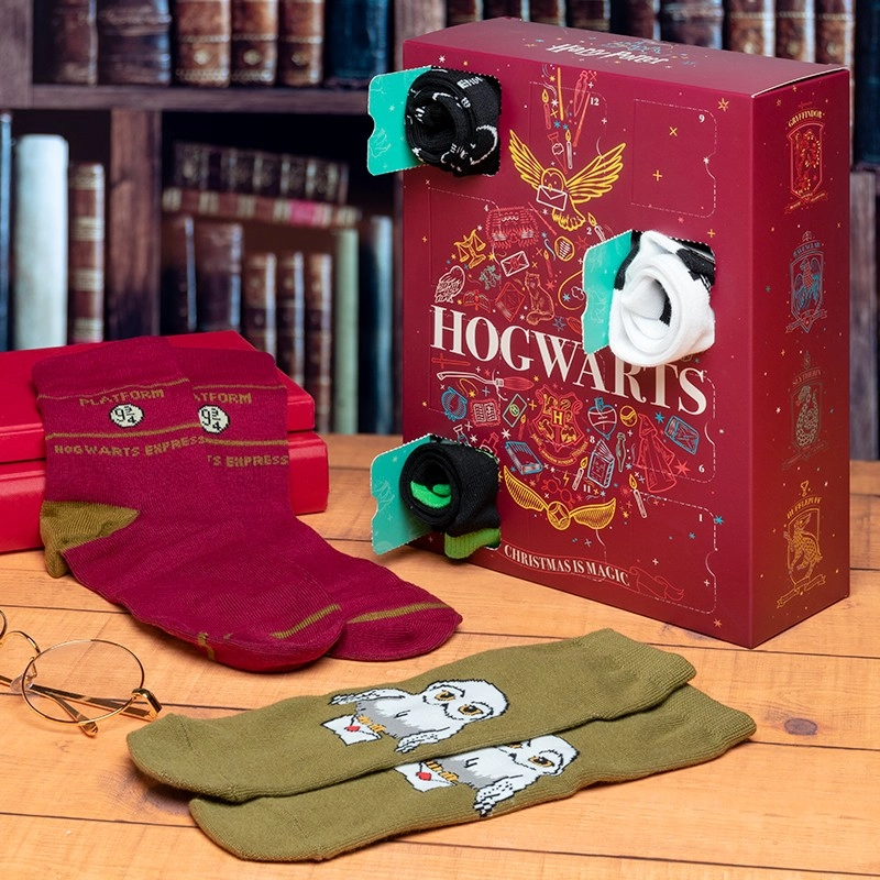 Epee Merch Harry Potter Adventný kalendár 12 denní ponožkový