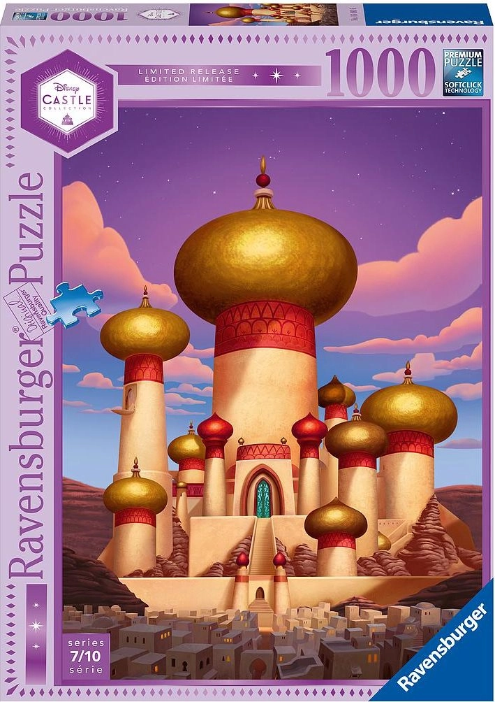 E-shop RAVENSBURGER Disney princeznej: Hrad princeznej Jazmíny 1000 dielov
