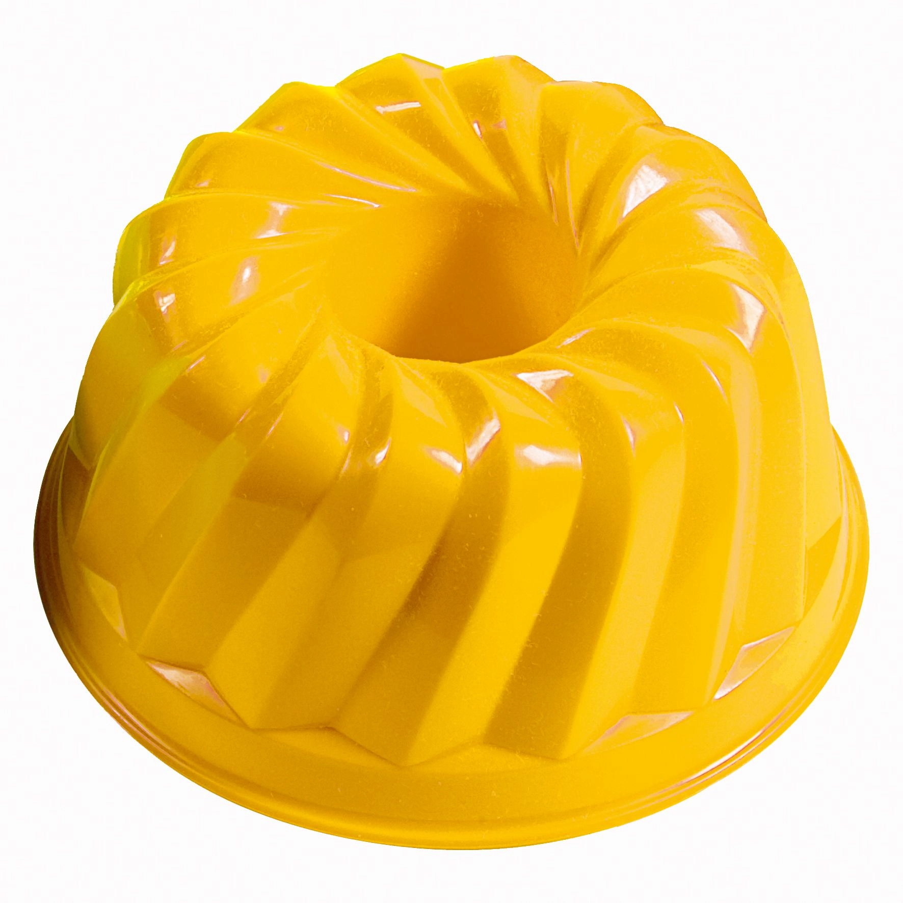 E-shop Androni Tvorítko na piesok bábovka 12 cm žltá
