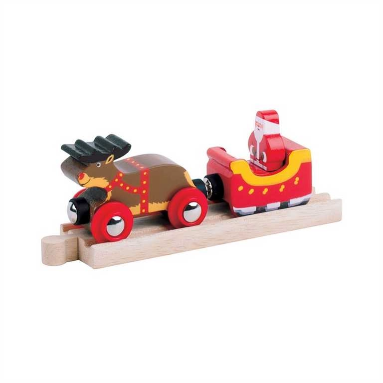 E-shop Bigjigs Santovo spřežení kolej