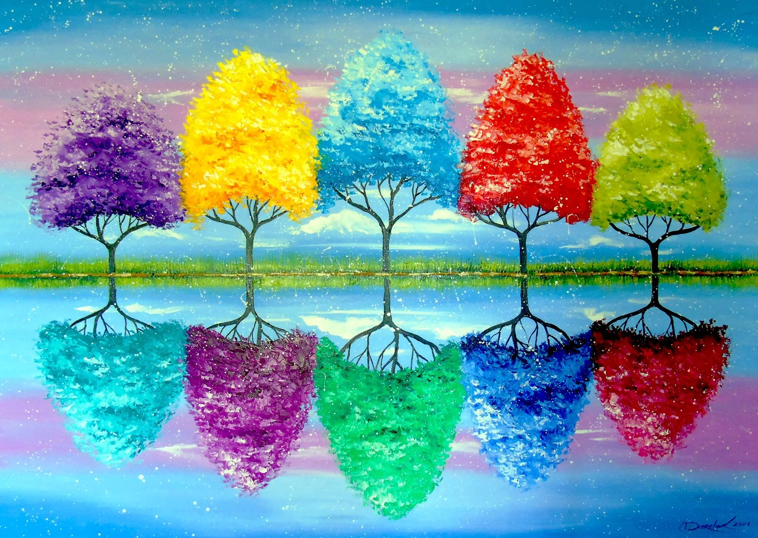 E-shop Enjoy Each Tree Has Its Own Colorful History 1000 dielov